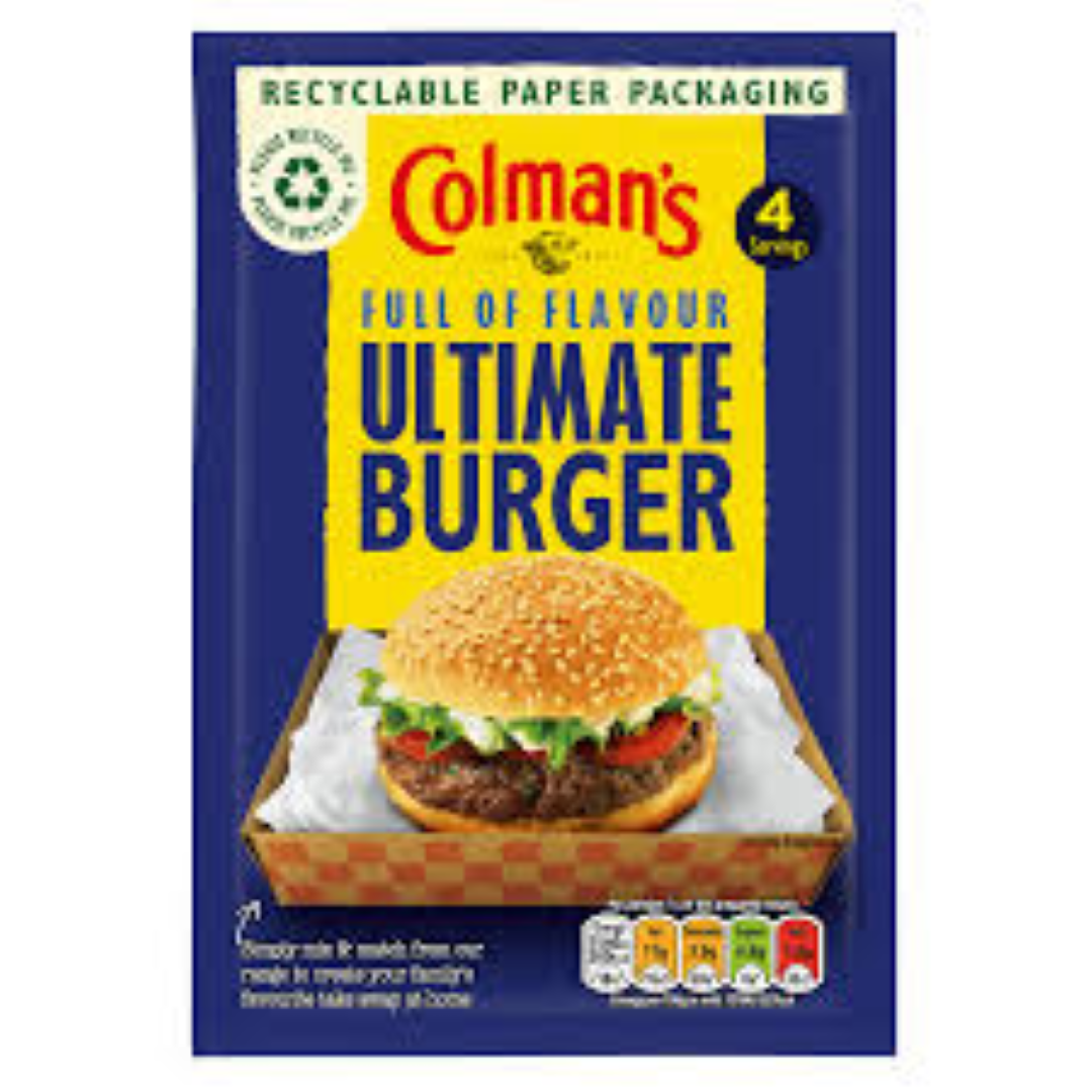 COLMANS DRY SAUCE ULTIMATE BURGER 56G